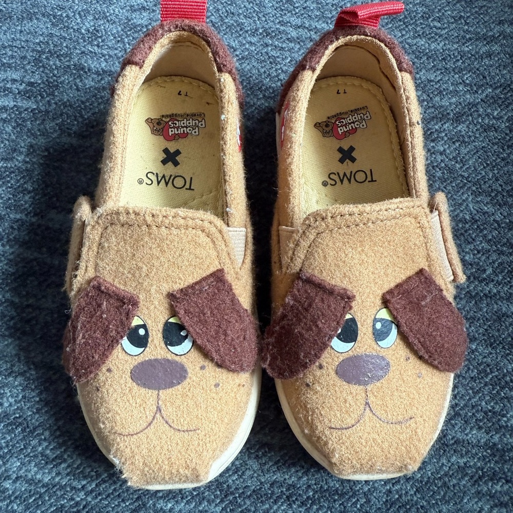 Pound Puppies TOMS Kids' Shoes Rare